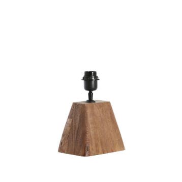 2dekans | Light & Living Kardan Lampvoet - Hout - 18x13x15cm, Ophalen of Verzenden, Zo goed als nieuw
