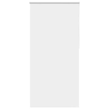 vidaXL Rolgordijn verduisterend 95x210cm stofbreedte 90,7 cm, Verzenden, Nieuw, Wit