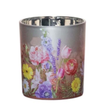 Theelichthouder bloemen boeket Klein 8cm, Verzenden, Nieuw