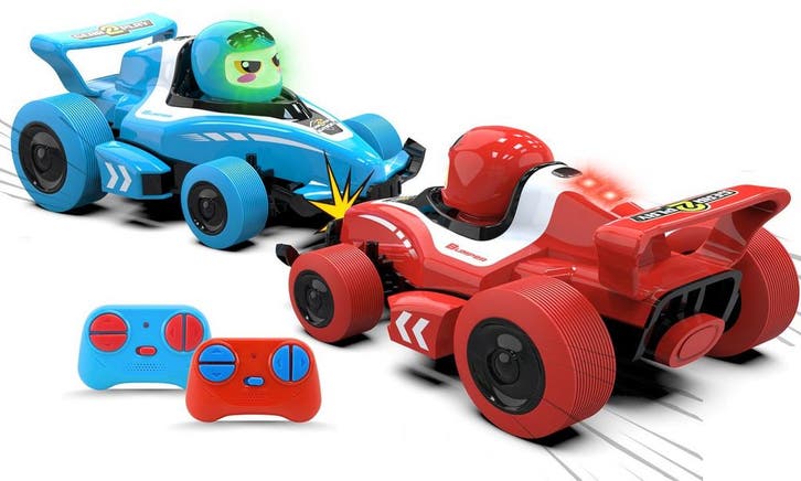 Gear2Play RC Neon Bumper Cars Pro Duoset - RC Formule 1, Kinderen en Baby's, Speelgoed | Speelgoedvoertuigen, Zo goed als nieuw