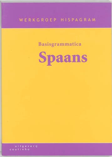 Basisgrammatica Spaans druk 9 9789062832262, Boeken, Verzenden, Zo goed als nieuw