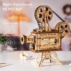 ROKR Vitascope – Mechanische 3D Houten Projector (LK601), Verzenden, Nieuw