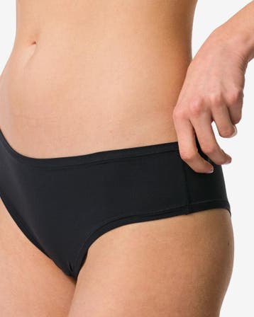 HEMA Dameshipster cheeky micro zwart, Verzenden, Zwart