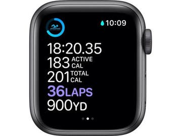 Apple Watch Series 6 - 44mm - Aluminium - Spacegrijs - GPS, Verzenden, Zo goed als nieuw, Apple