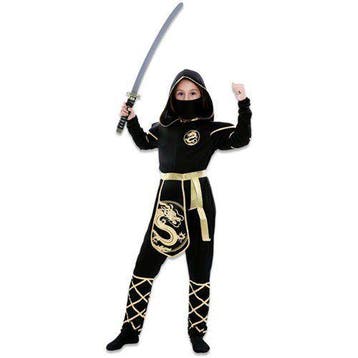 Ninja pak meisje, Verzenden, Nieuw, Feestartikel