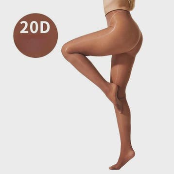 Glanzende 20D Pantyhose met Sparkle - Hoge Taille & Dans Tig, Verzenden, Nieuw