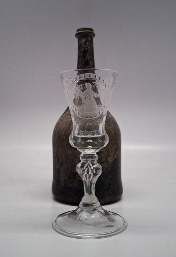Wijnglas - Het Groÿen En Bloÿen De Van FLoria - Glas -