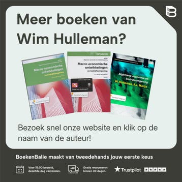 Internationale economische ontwikkelingen en, Verzenden, Zo goed als nieuw, Wim Hulleman