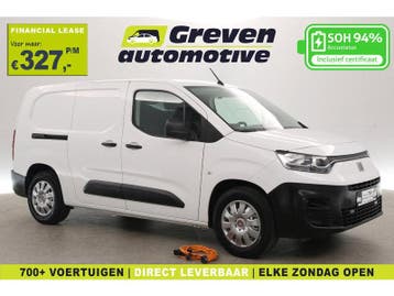 Fiat E-Doblò 50 kWh L2 | Snelladen | SOH 94% | Airco |, Automaat, Wit, Elektrisch, Nieuw