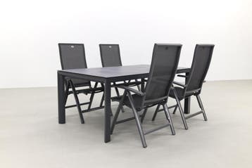 Hartman Valentino/Baltimor 180 cm. tuinset - 5-delig, Verzenden, Nieuw, Overige materialen, Tuinset