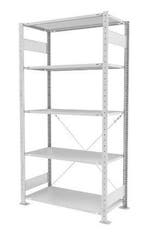Meta clip legbordstelling 250x130x60cm, gebruikt -, Zakelijke goederen, Kantoor en Winkelinrichting | Magazijn, Stelling en Opslag