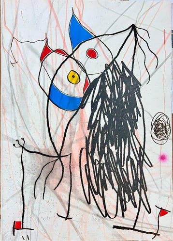 Joan Miro (1893-1983) - Passage de LÉgyptienne