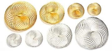 Draad Wielen Cirkels 1375-09 Goud 45 mm, Ophalen of Verzenden, Nieuw