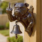 Decoratief ornament - Antique Door Knocker with Hanging Bell