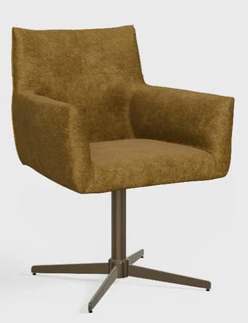 Eetkamerstoel Milano | Camel | Moods Collection, Huis en Inrichting, Ophalen of Verzenden, Nieuw
