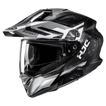 HJC RPHA 60 Dakar Zwart Wit Zilver Adventure Motorhelm, Nieuw met kaartje, HJC, XXL, Heren