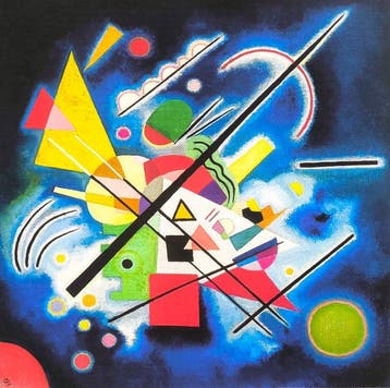 Wassily Kandinsky (1866-1944) (after) - Blaues Bild, 1924