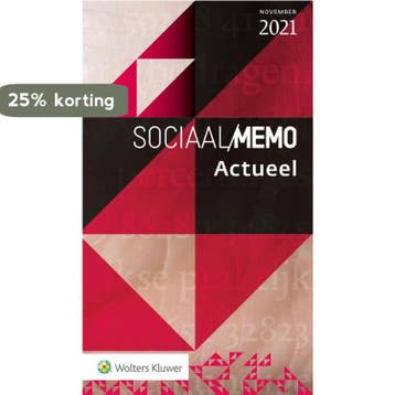 Sociaal Memo Actueel / november 2021 9789013166873, Boeken, Verzenden, Gelezen