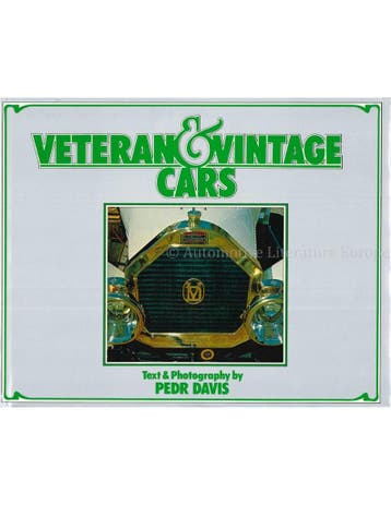 VETERAN & VINTAGE CARS, Nieuw, Author