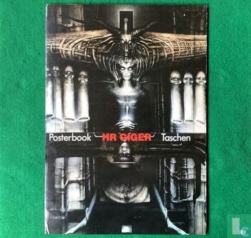 ? - Posterbook H.R. Giger Taschen - 1990, Verzenden, Zo goed als nieuw, Overige onderwerpen