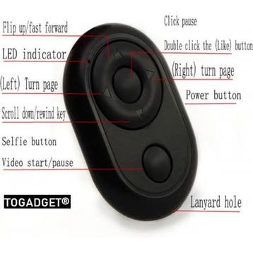 Bluetooth Selfie Afstandsbediening – Draadloze Camera Contro, Verzenden, Nieuw