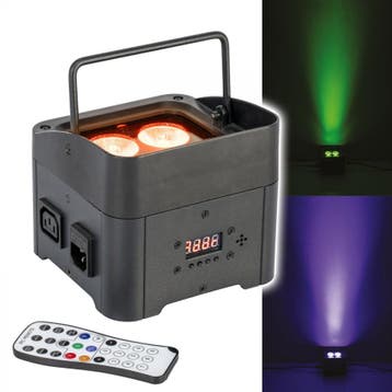 Ibiza Light TBox-Quad4 Led Par 4x4W RGBA 4-in-1, Muziek en Instrumenten, Licht en Laser, Verzenden, Nieuw, Overige typen