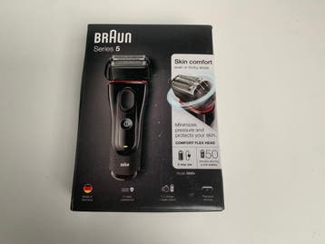 Braun Series 5 5030s - Scheerapparaat - Accu - Rood Zwart, Verzenden, Nieuw
