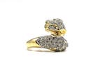 Ring - 18 karaat Geel goud - 0.70ct. tw. Diamant, Nieuw