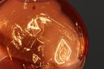 Hanglamp LIQUID DIAMOND 35 cm glas koper - 46018, Ophalen of Verzenden, Nieuw