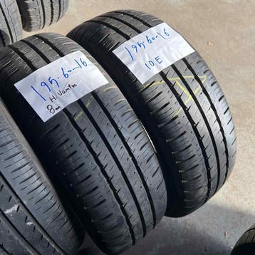2 x Hankook Vantra 195-60-16 C Zomerbanden 8mm, 16 inch, Ophalen of Verzenden, Band(en), 195 mm