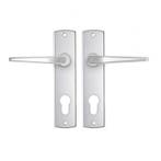 Deurbeslag | Deurklink met cilinderschild | AXA | Curve Duim, Verzenden, Nieuw