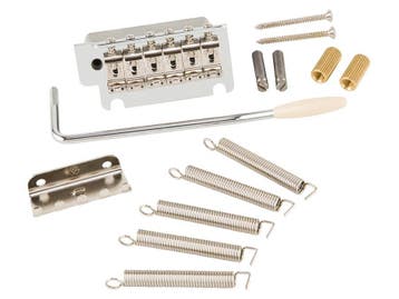 Fender Deluxe Series Tremolo brug kit 2 punts chrome, Verzenden, Nieuw