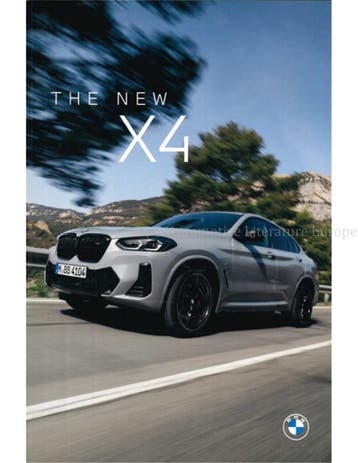 2021 BMW X4 BROCHURE NEDERLANDS, Nieuw, BMW, Author