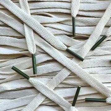 Custom veters - Sail Olijfgroen • 120  cm x 8 mm, Ophalen of Verzenden, Nieuw