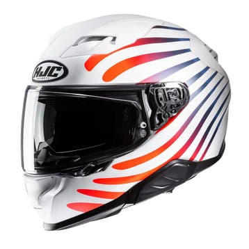 HJC F71 Zen Wit Blauw Integraalhelm, Nieuw met kaartje, HJC, Heren, Verzenden