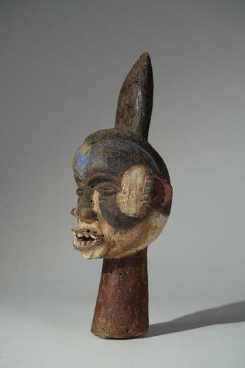 Een houten beeld - Igbo - Nigeria (Zonder minimumprijs), Antiek en Kunst