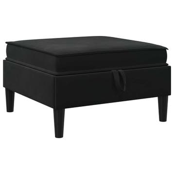 Moderne Hocker met Opslag | 24% Korting | Nieuwstaat, Ophalen of Verzenden, Zo goed als nieuw, 50 tot 75 cm, Vierkant