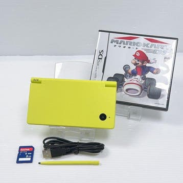 Nintendo - Nintendo DSi Lime Green TWL-001 with Mario Kart, Nieuw