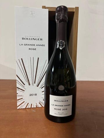 2018 Bollinger, La Grande Année Rosé - Champagne - 1 Fles, Nieuw