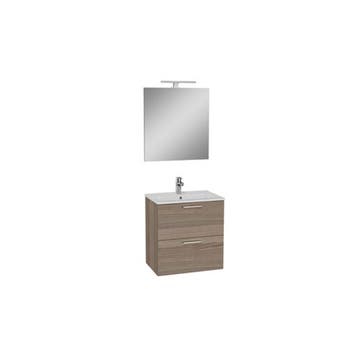 Badkamermeubelset Vitra Mia 80 cm Hout, Ophalen of Verzenden, Nieuw, Overige typen