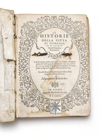 I. Nardi - Le Historie della città di Fiorenza / Discorso