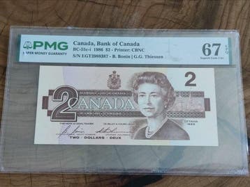 Canada. - 2 Dollars - 1986 - BC-55c-i (Zonder minimumprijs)