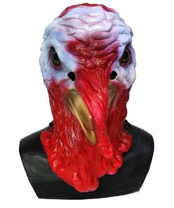 Kalkoenmasker (rood-wit), Verzenden, Nieuw
