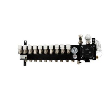 VTE SLIM verdeler vloerverwarming 10-groeps Grundfos pomp, Verzenden, Nieuw