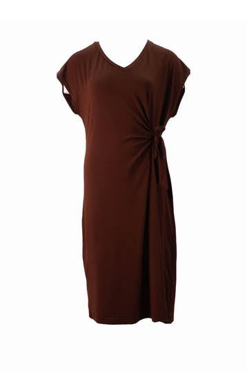 &amp;CO Woman Jurk in maat L Bruin, &amp;CO Woman, Verzenden, Zo goed als nieuw, Bruin