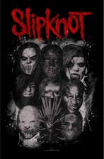 Slipknot - Masks - Textielposter officiële merchandise, Ophalen of Verzenden, Nieuw, Poster, Artwork of Schilderij