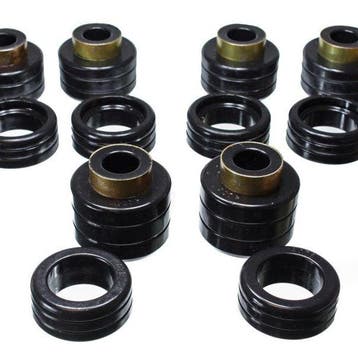 Energy Suspension Chevy Pickup 2&4Wd Body Mounts - Black, Ophalen of Verzenden, Nieuw