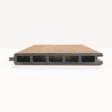ACTIE - Premium Composiet Schutting Eiken - Verticaal, Ophalen of Verzenden, Nieuw, Kunststof, 1 tot 2 meter