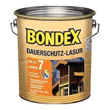 BONDEX Dauerschutz-lasur - WIT - 2,5 liter (HOUT - BEITS), Wit, Nieuw, Beits, Ophalen of Verzenden