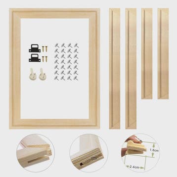 DIY Houten Canvas Frame - Diverse Maten voor Schilderkunst &, Verzenden, Nieuw